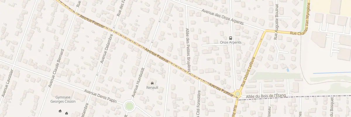 Plan du 97 Av Pasteur à Courtry