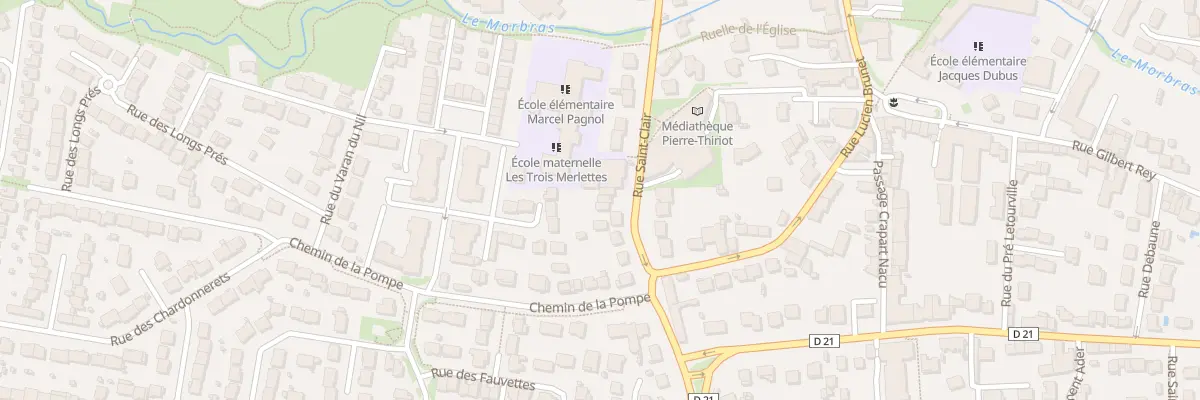 Plan du 20 Rue Saint-Clair à Pontault-Combault