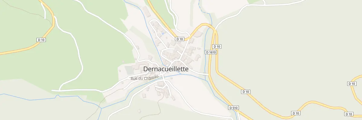 Plan du 9 Rue Fleurie à Dernacueillette