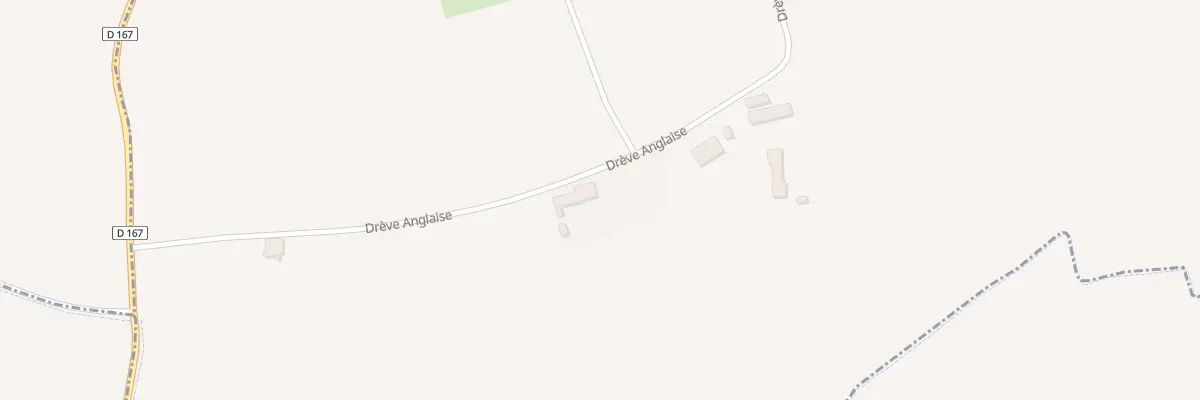 Plan du 400 Vc Dreve Anglaise à Hondschoote