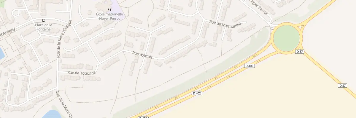 Plan du 287 Rue d’Artois à Moissy-Cramayel