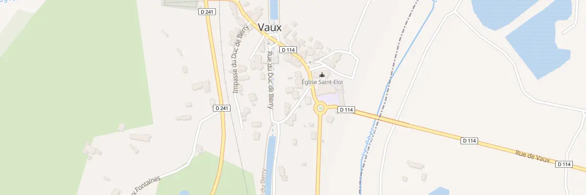 Plan du 2 Rue_des_Fours_à_Chaux à Vaux