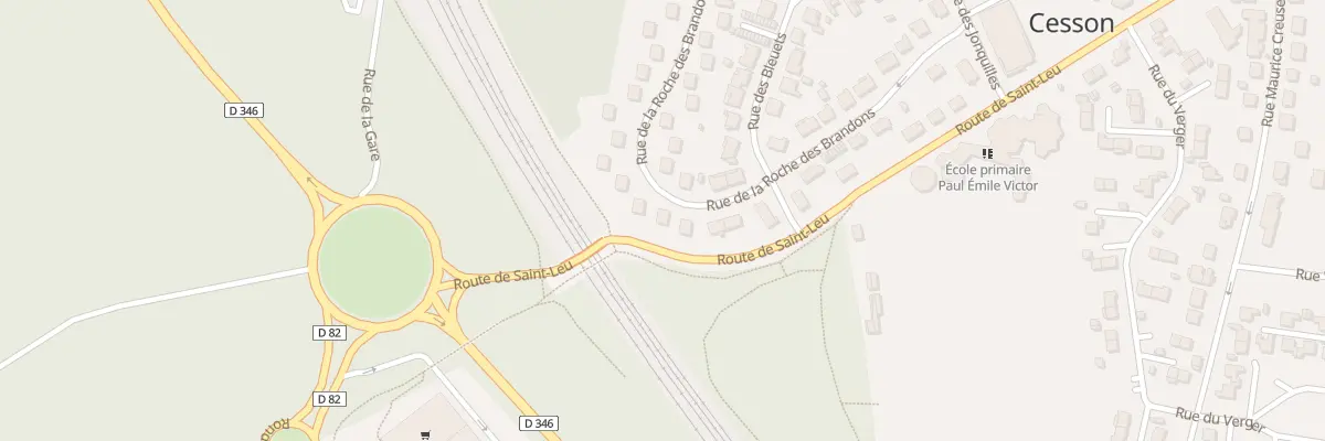 Plan du 46 Rue de la Roche des Brandons à Cesson
