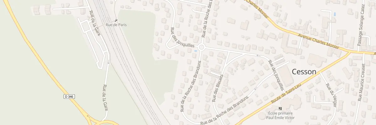 Plan du 24 Rue de la Roche des Brandons à Cesson
