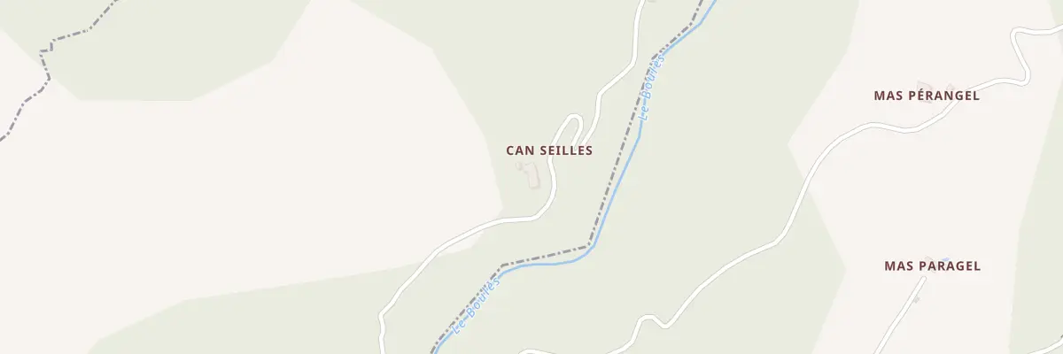 Plan du 54 Can Seilles à Boule-d’Amont