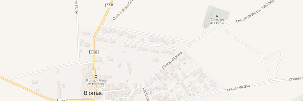 Plan du 22 Rue du Minervois à Blomac