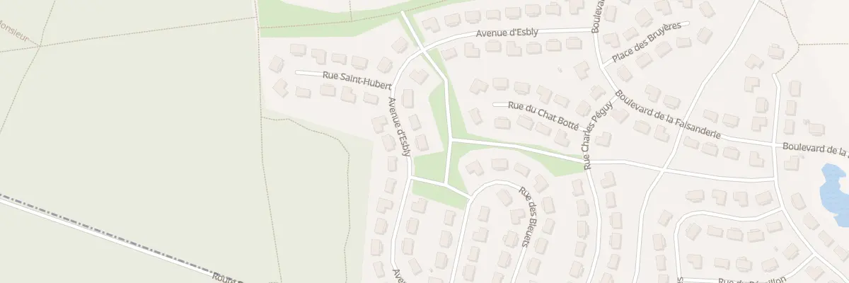 Plan du 58 Av d’Esbly à Lésigny