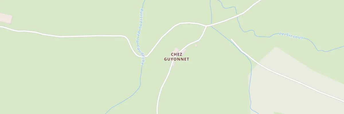 Plan du 5085 Chez Guyonnet à Sauvagnat