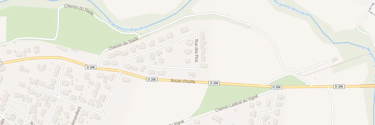 Plan du 18 Lot Les Pins à Rieux-Minervois
