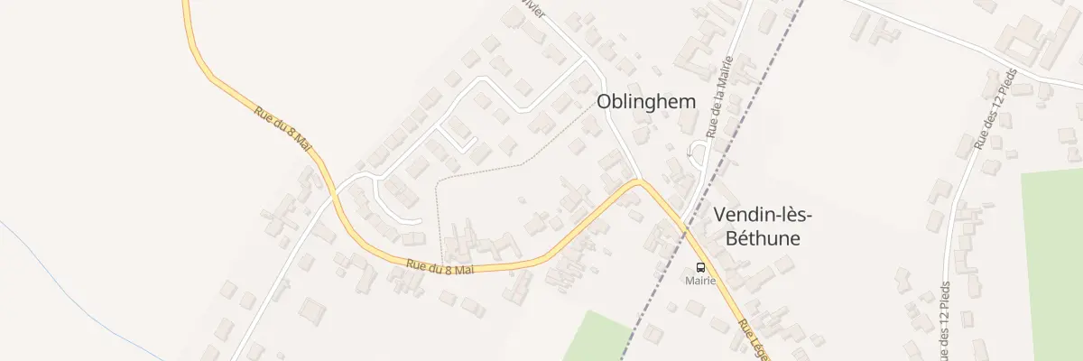 Plan du 10 Rue du 8 Mai à Oblinghem