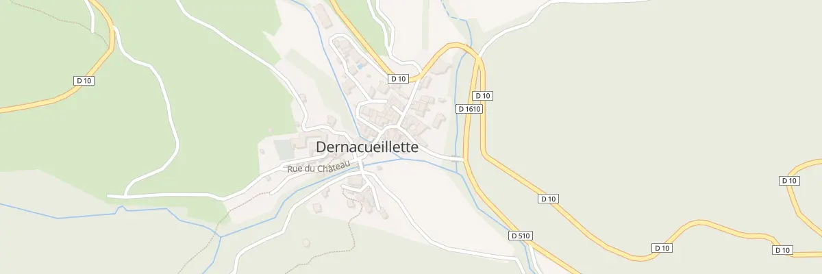 Plan du 13 Rue Fleurie à Dernacueillette