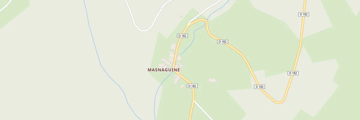 Plan du 5020 Hameau de Masnaguine à Cassagnoles