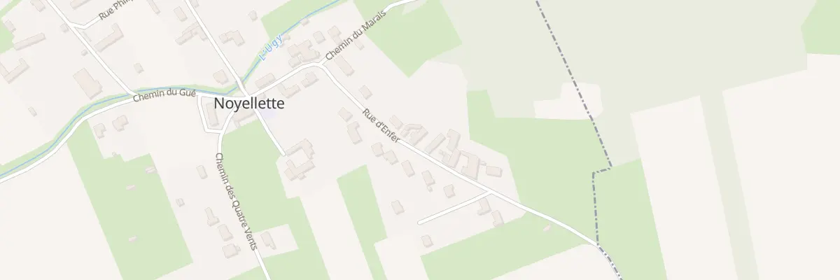 Plan du 247 Rue d’Enfer à Noyellette