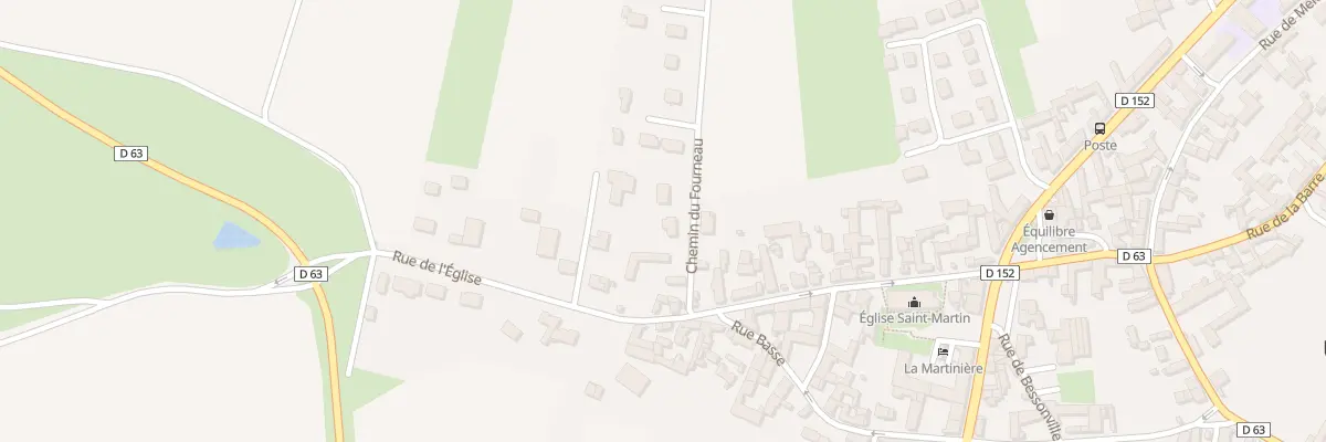 Plan du 5 Che du Fourneau à Ury