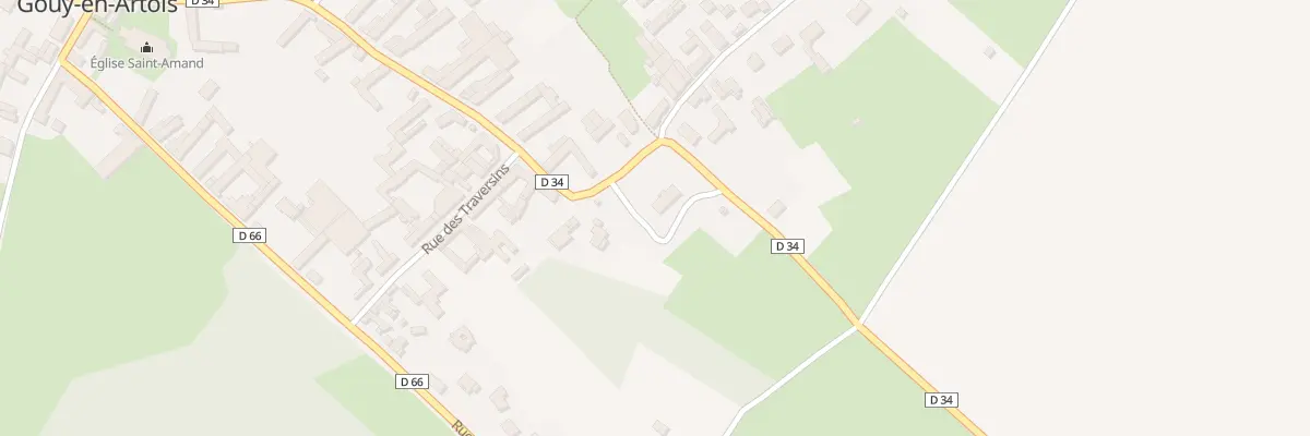 Plan du 22 Rue de Monchiet à Gouy-en-Artois