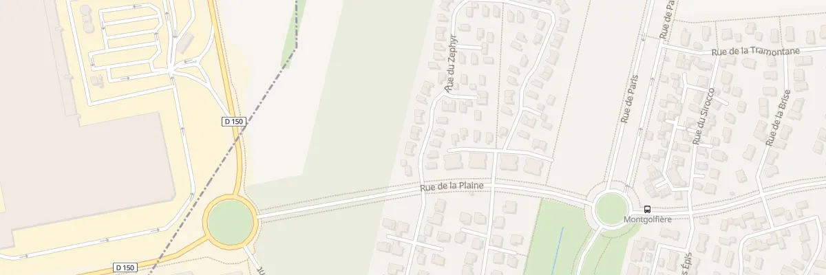 Plan du 96 Rue du Zephyr à Cesson