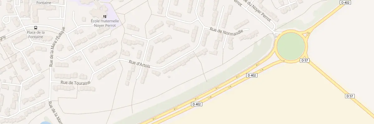 Plan du 257 Rue d’Artois à Moissy-Cramayel