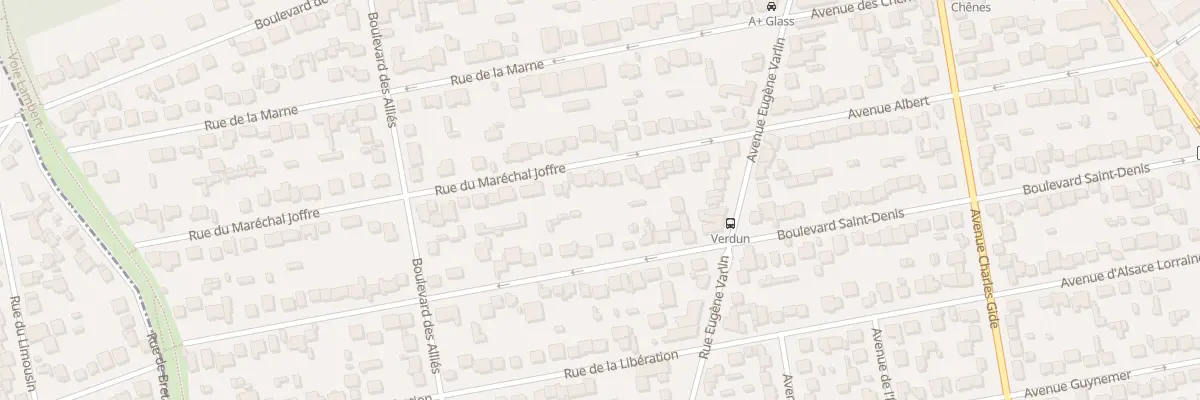 Plan du 11 Rue du Maréchal Joffre à Villeparisis