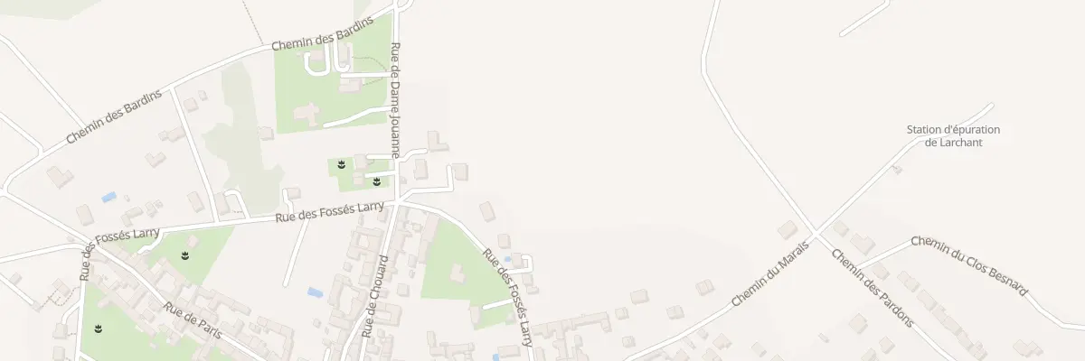 Plan du 18 Rue des Fossés Larry à Larchant