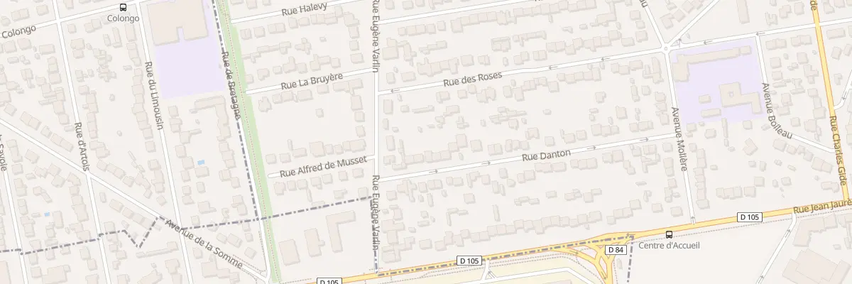 Plan du 48 Rue Danton à Villeparisis
