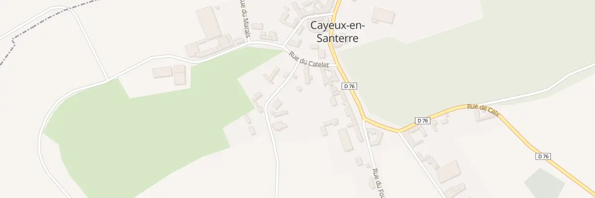 Plan du 5 Rue du Catelet à Cayeux-en-Santerre