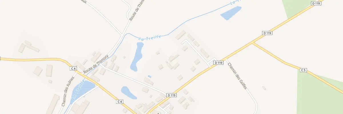 Plan du 5044 Le Bourg à La Cour-Marigny