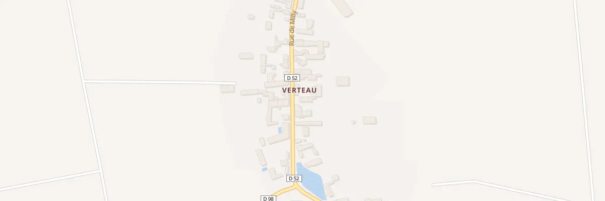 Plan du 12C Rue de Milly à Chevrainvilliers