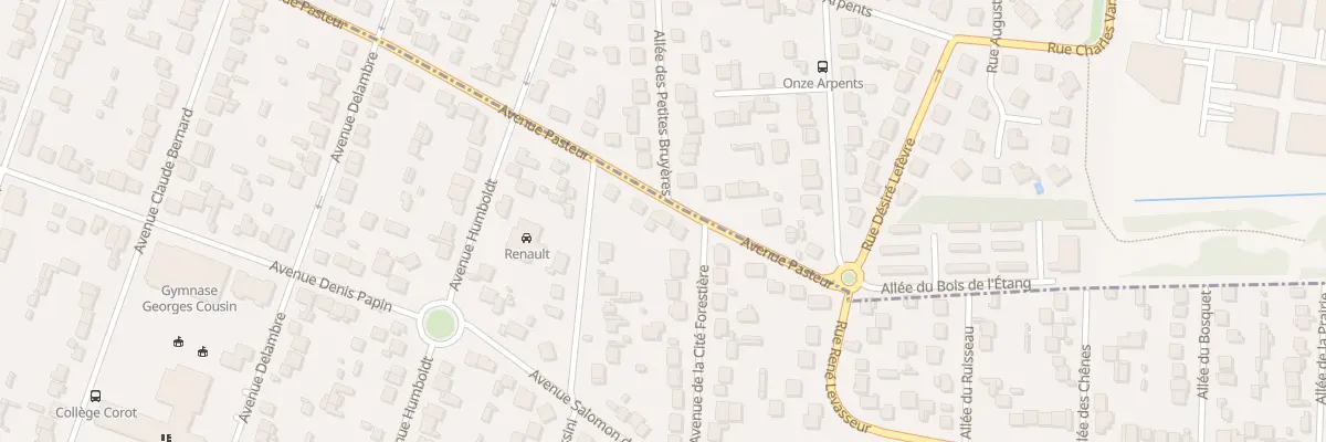 Plan du 92 Av Pasteur à Chelles