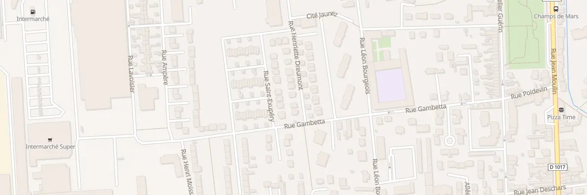Plan du 6 Rue Henriette Dreumont à Pont-Sainte-Maxence
