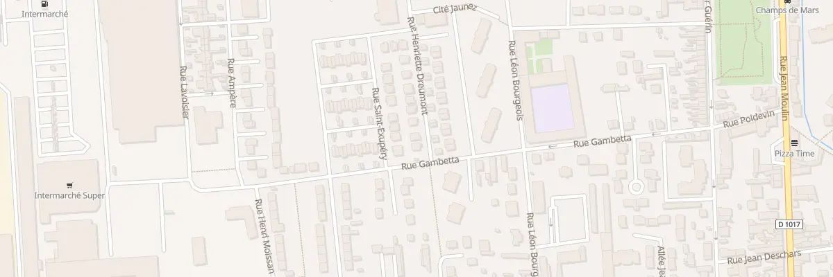 Plan du 4 Rue Henriette Dreumont à Pont-Sainte-Maxence