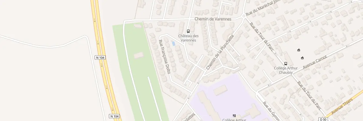 Plan du 5 Rue Françoise Dolto à Brie-Comte-Robert