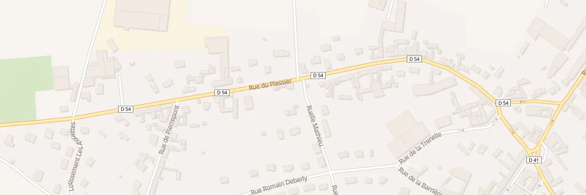 Plan du 27 Rue du Plessier à Hangest-en-Santerre