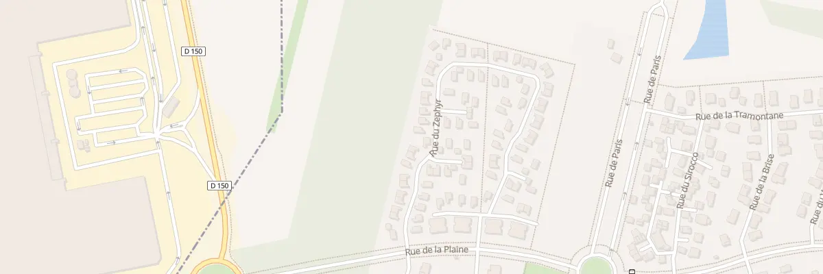Plan du 80 Rue du Zephyr à Cesson