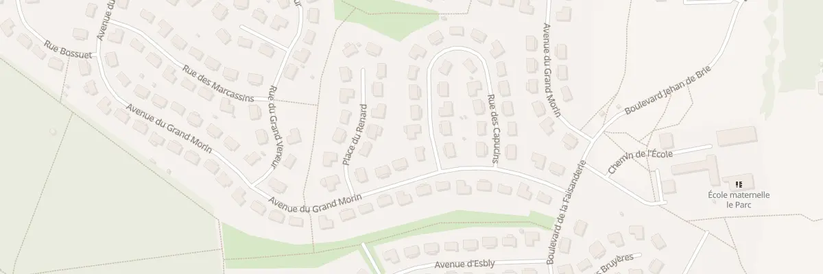 Plan du 28 Rue des Capucins à Lésigny