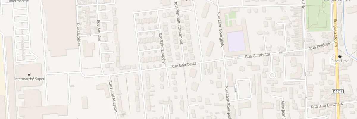 Plan du 2 Rue Henriette Dreumont à Pont-Sainte-Maxence