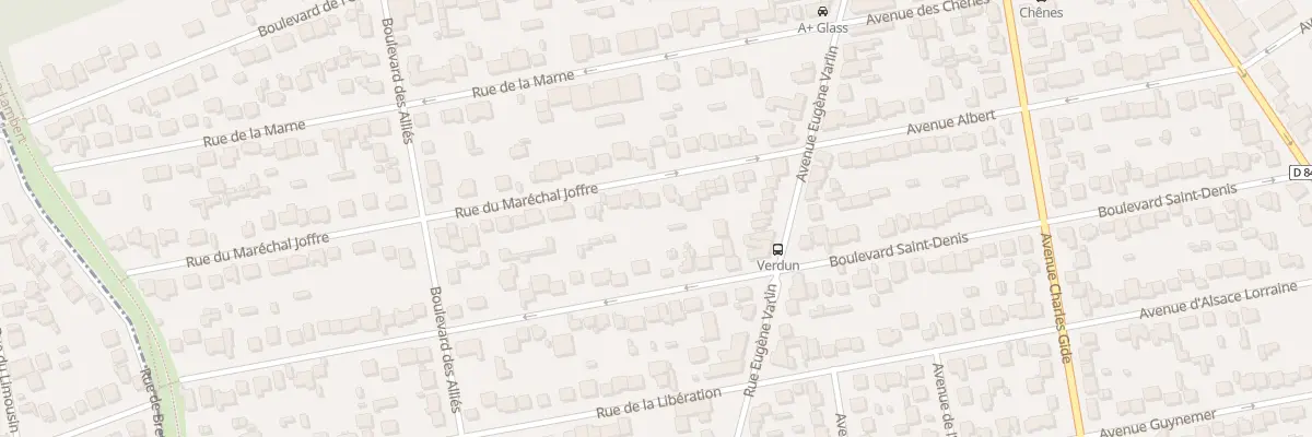 Plan du 9 Rue du Maréchal Joffre à Villeparisis