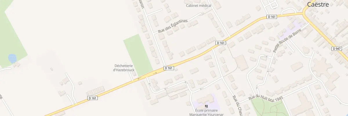 Plan du 18 Rue Yves Baron à Caëstre