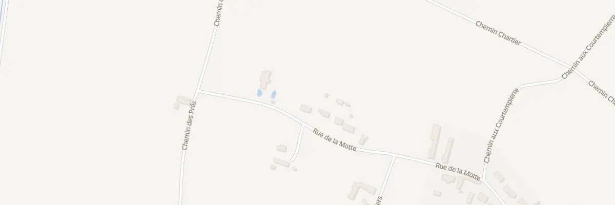 Plan du 36 Rue de la Motte à Mignerette