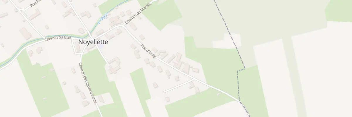 Plan du 273 Rue d’Enfer à Noyellette