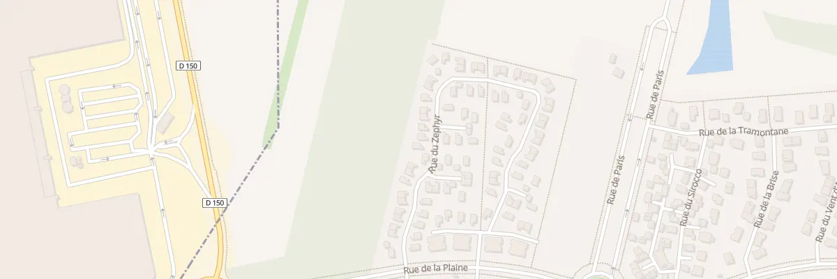 Plan du 78 Rue du Zephyr à Cesson