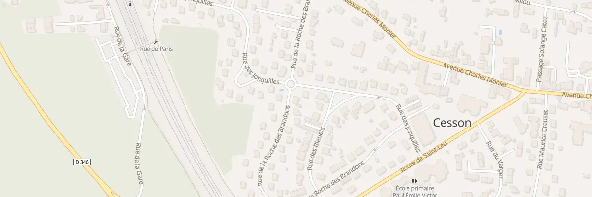 Plan du 13 Rue de la Roche des Brandons à Cesson