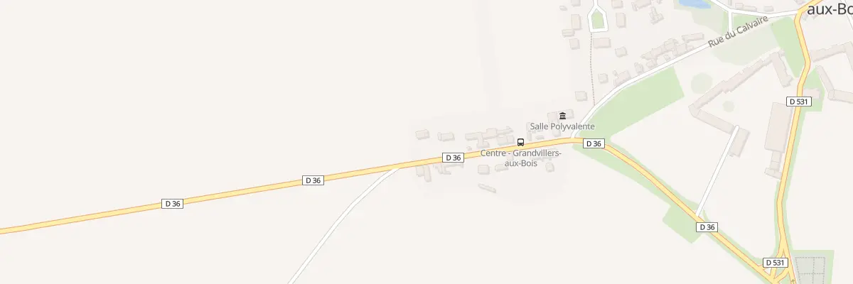 Plan du 15 Rue du Bois de Coupelle à Grandvillers-aux-Bois