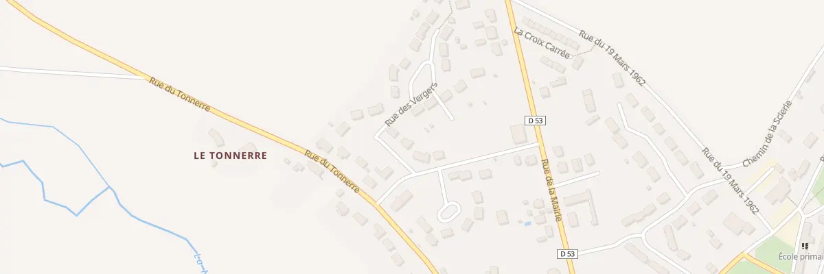 Plan du 15 Rue des Vergers à Autry-le-Châtel