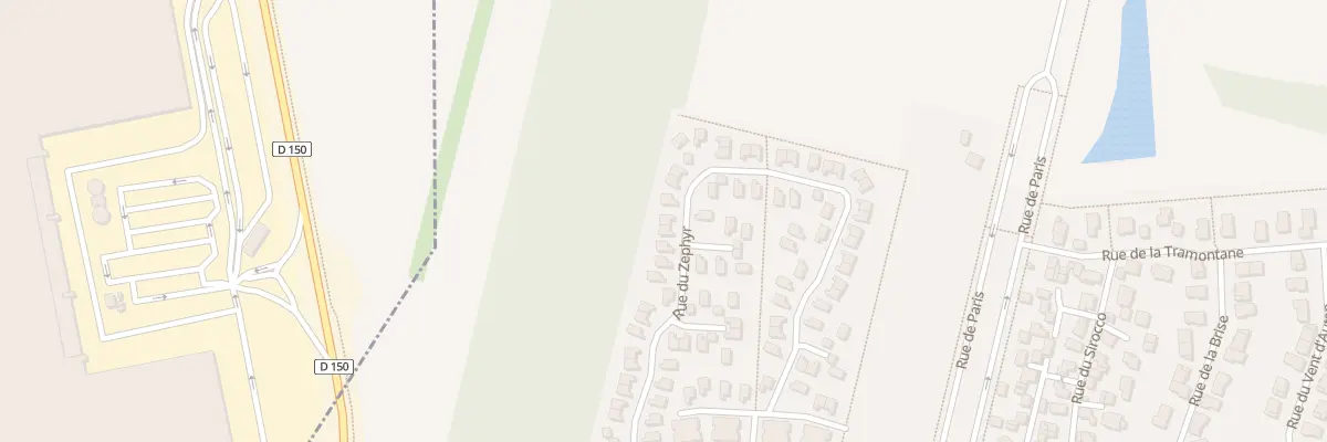 Plan du 72 Rue du Zephyr à Cesson