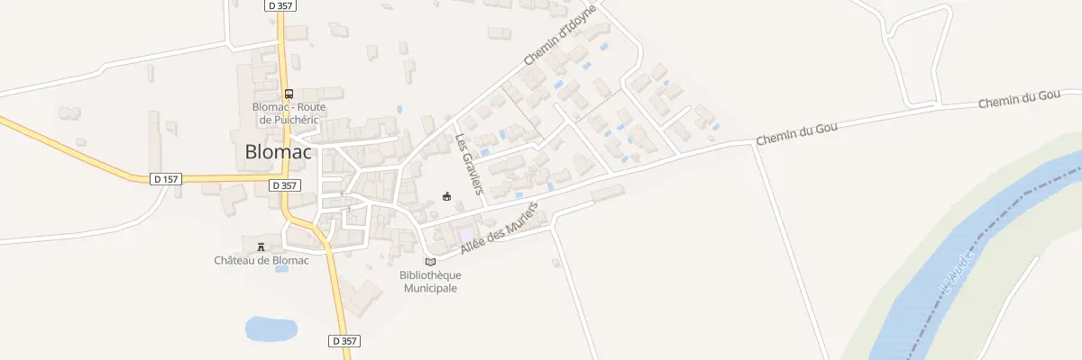 Plan du 72B Le Gravier à Blomac