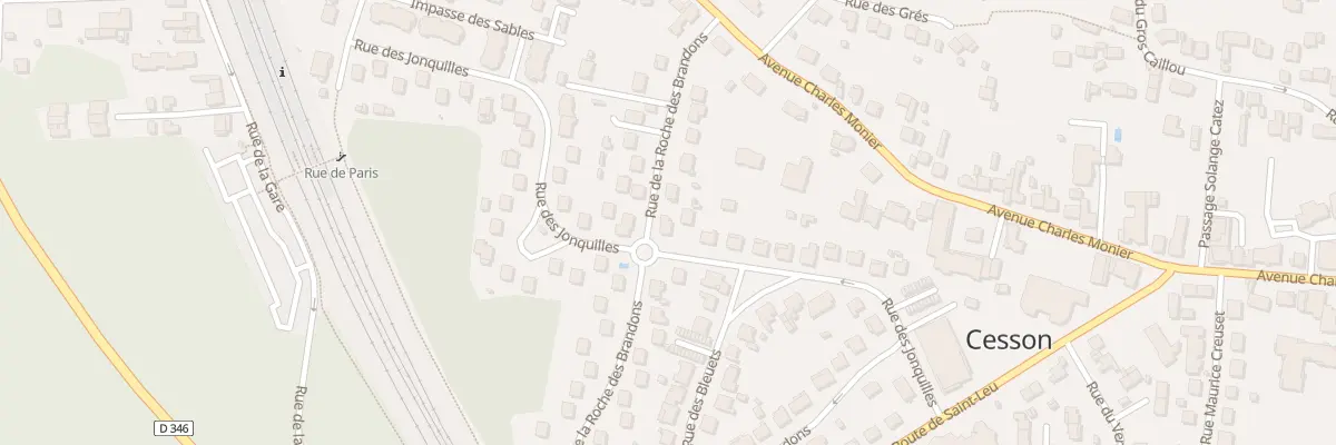 Plan du 11 Rue de la Roche des Brandons à Cesson
