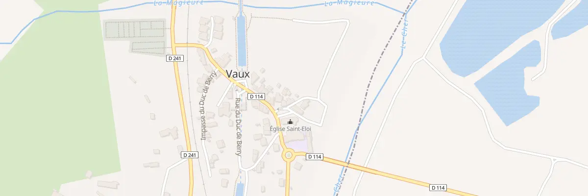 Plan du 5 Rue_Saint_Eloi à Vaux