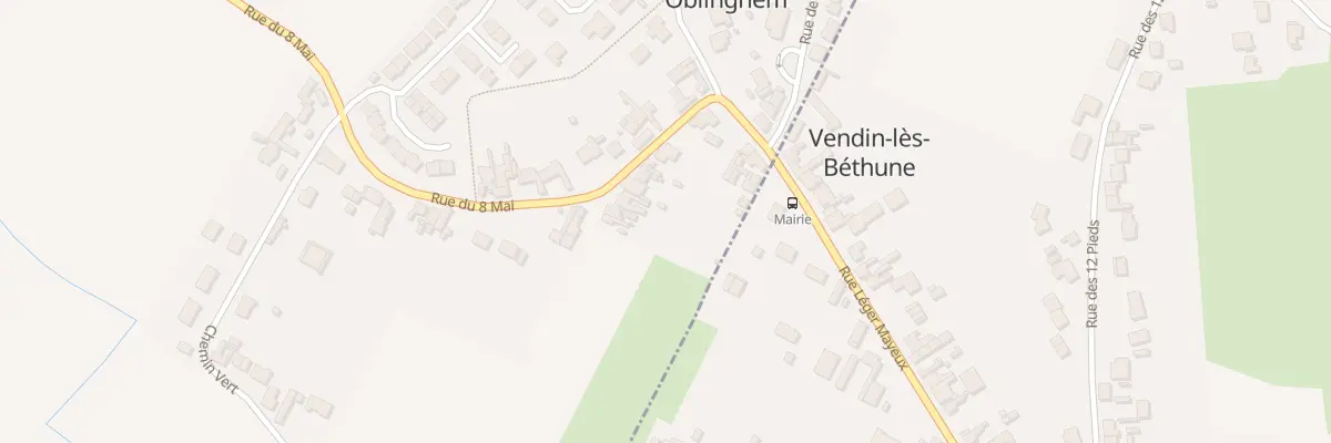 Plan du 17 Rue du 8 Mai à Oblinghem