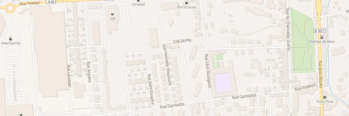 Plan du 27 Rue Henriette Dreumont à Pont-Sainte-Maxence