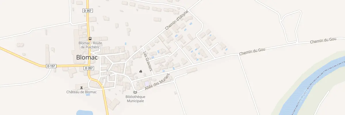 Plan du 10 Rue du 19 Mars 1962 à Blomac